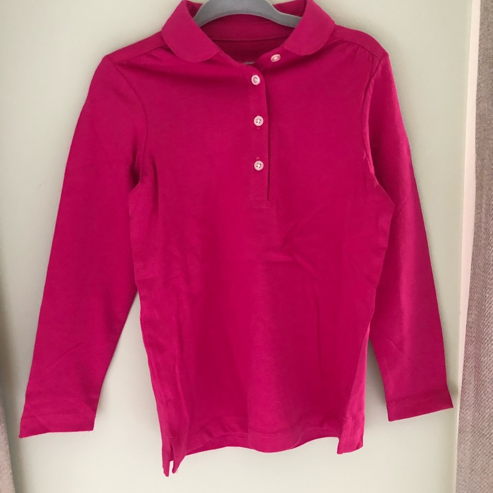 Primary Long Sleeve Collared Shirt